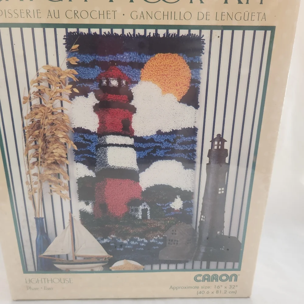 NEW Lighthouse Latch Hook Kit